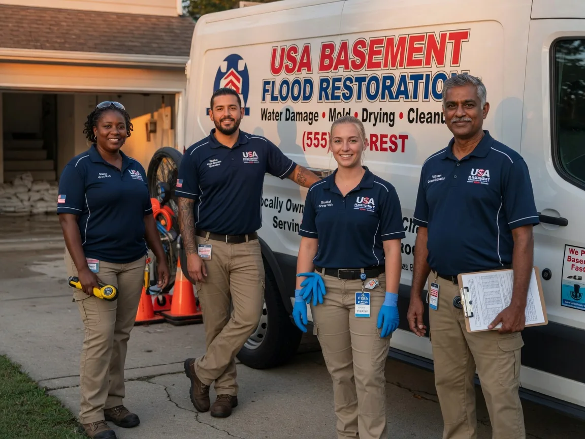 Basement Flood Cleanup company in Three Lakes, WI