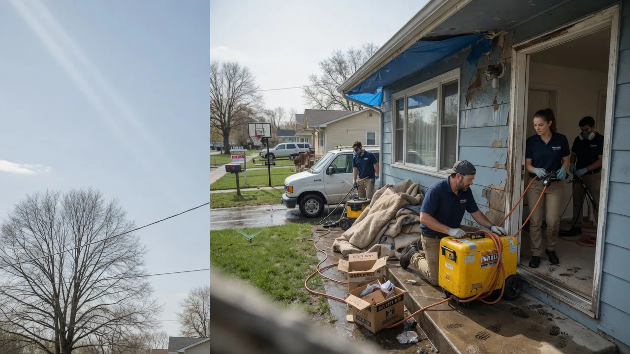 Basement Flood Cleanup in Three Lakes, WI near me